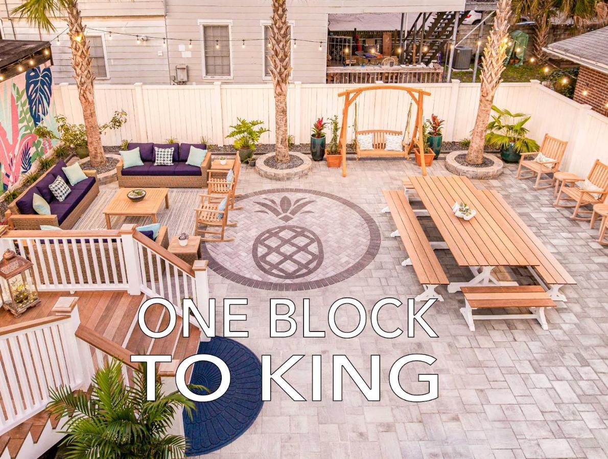 Charming Secluded Courtyard - 1 Block To King Villa Charleston Eksteriør bilde