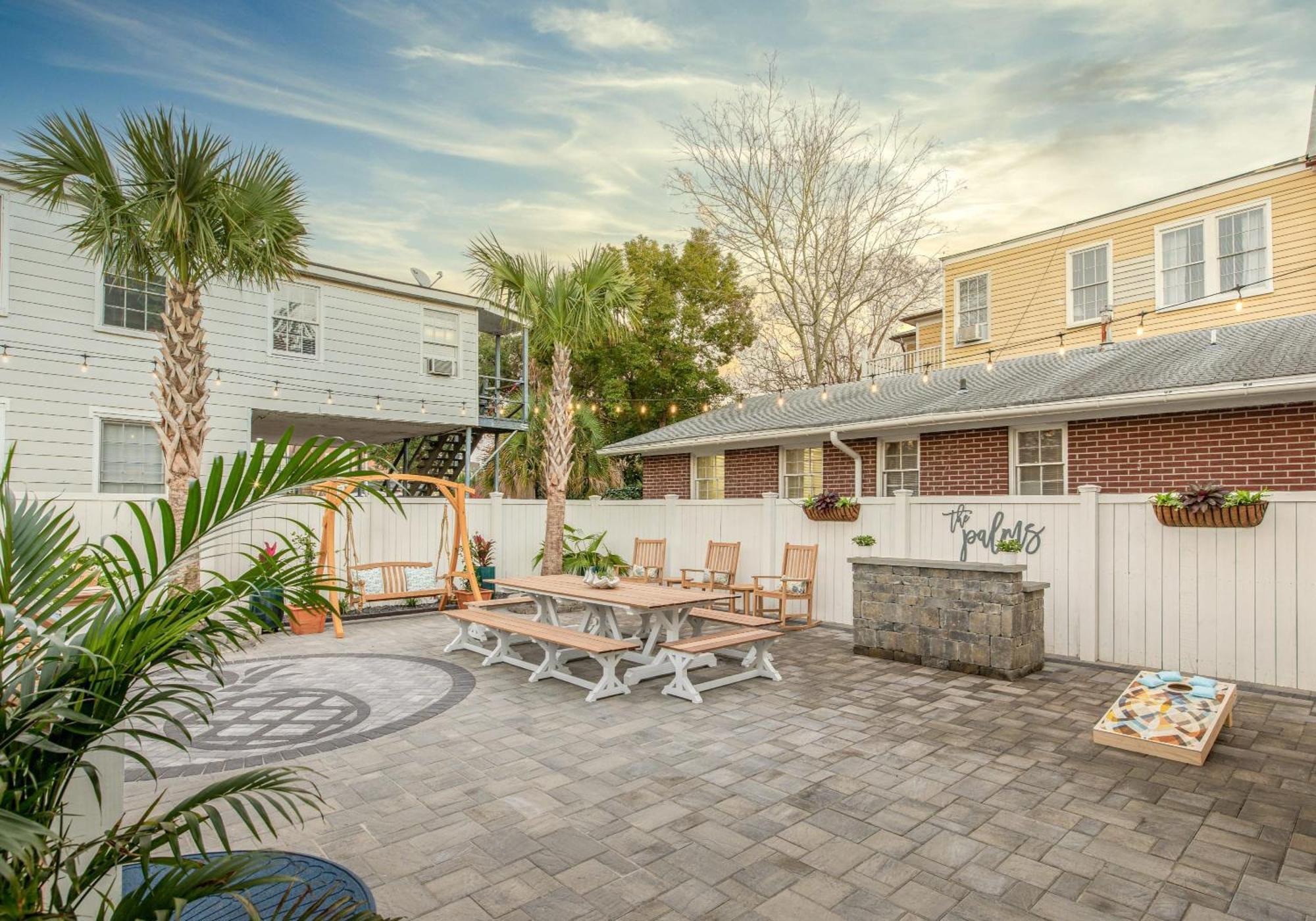 Charming Secluded Courtyard - 1 Block To King Villa Charleston Eksteriør bilde
